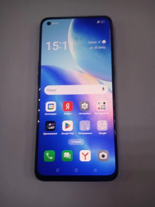 Смартфон Oppo RENO 5 4G 8/128 ГБ, Dual nano SIM, чёрный 