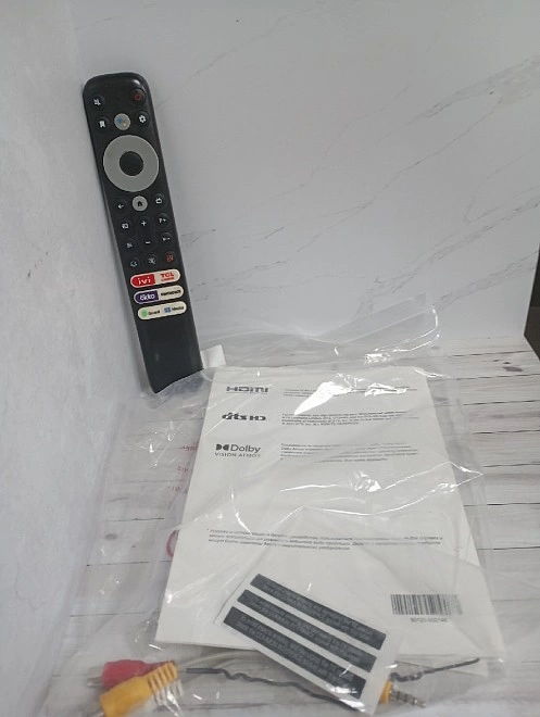 Телевизор TCL 55P737, серебристый/черный
