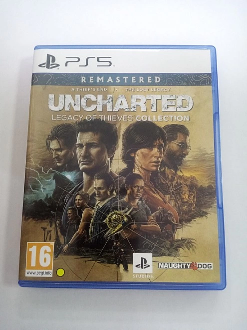 Диск для PS Sony Uncharted: Legacy of Thieves Collection