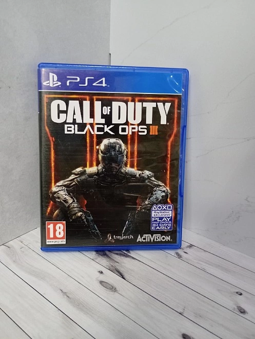 Диск для приставки PS4 Игра Call of Duty: Black Ops III