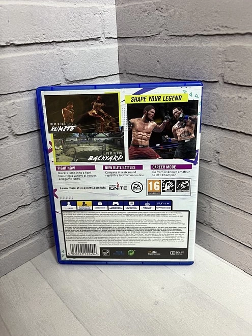 Диск для PS Sports UFC 4 (PS4)
