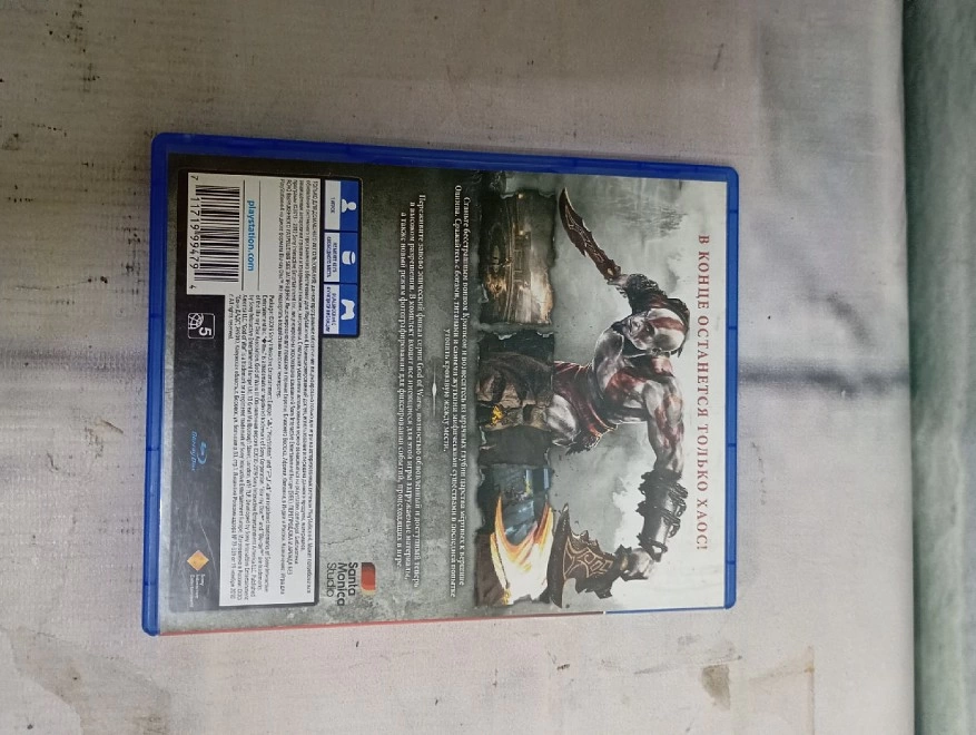 Диск для приставки Sony PS4 God Of War 3.