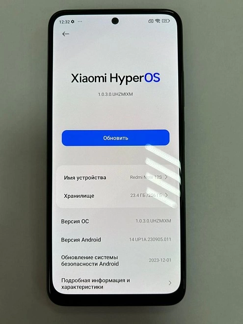 Смартфон Xiaomi Redmi Note 12S 256 ГБ