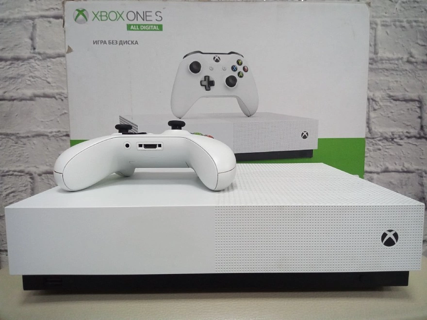 Игровая приставка X-Box One Microsoft ONE S All-Didgital Edition 1 ТБ