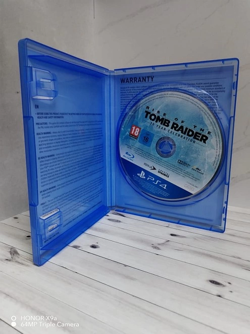 Диск для PS PS4 RISE OF THE TOMB RAIDER