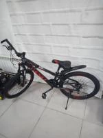 Велосипед Kenli KL 2400  24" черно- красный 