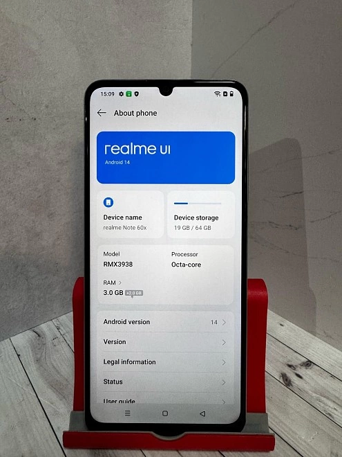 Смартфон Realme Note 60X Green