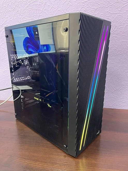 Системный блок AeroCool i3-12100F DDR4-16Gb SSD-240 GTX-1070ti
