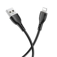 USB кабель Borofone  lighting BX 51 2.4A черный