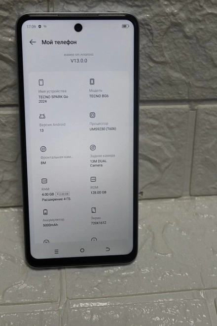 Смартфон Tecno Spark Go 2024 4\128
