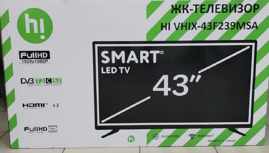 Телевизор Hi VHIX-43F239MSA