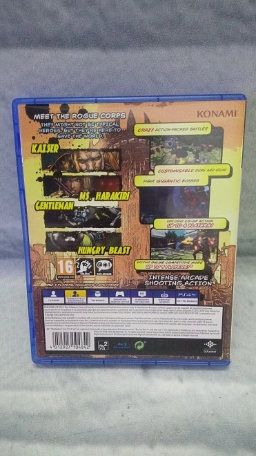 Диск для PS Contra  Rogue Corps (PS4)