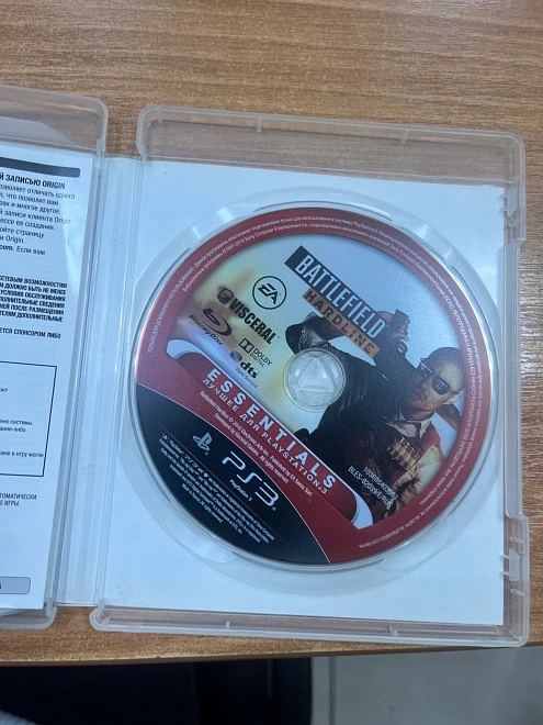 Диск для PS III  Battlefield Hardline 