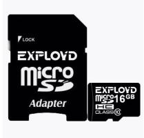 Карта памяти micro-SD Exployd 16GB